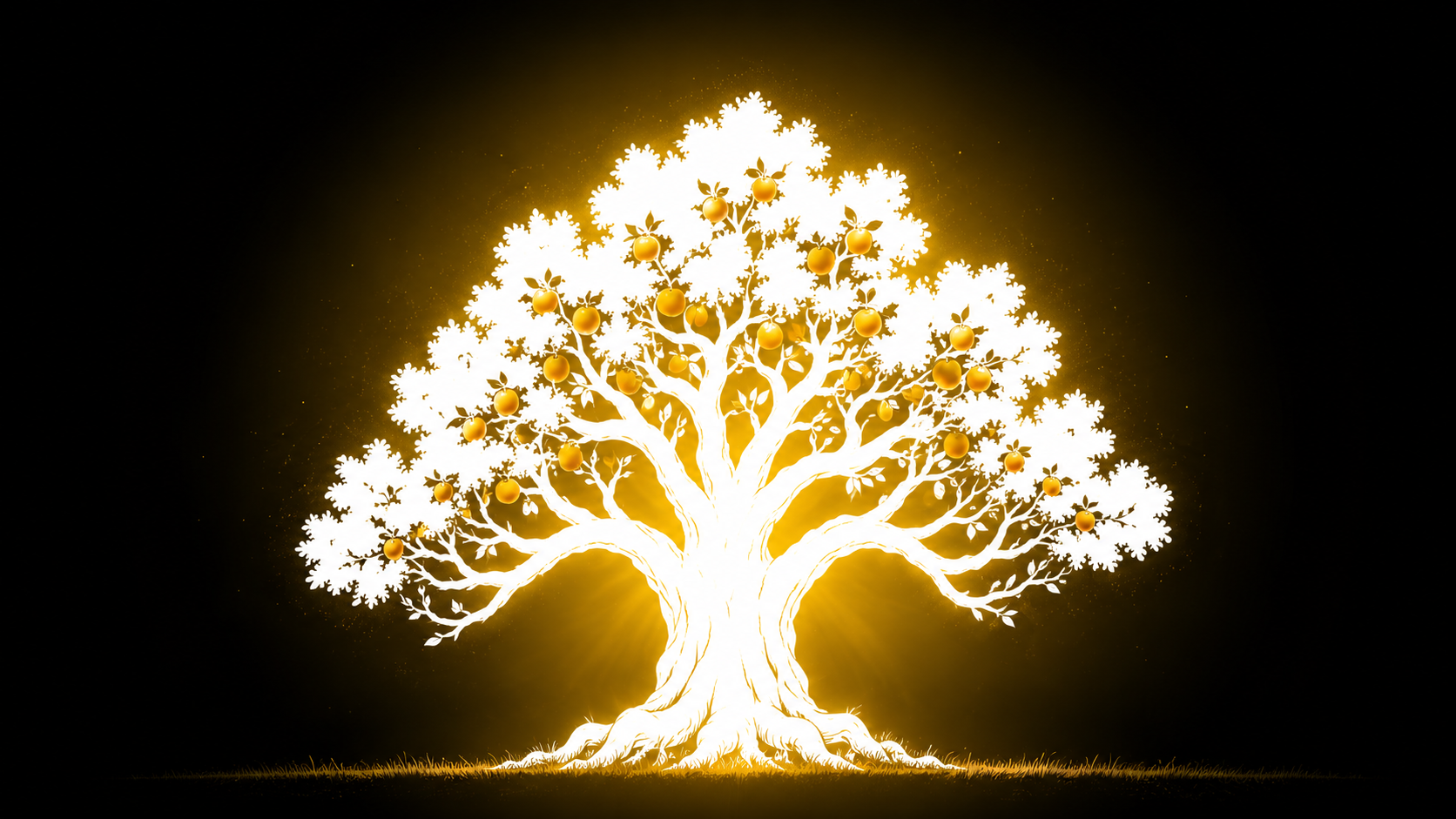 Luminous tree of light, Higher Source Studio emblem