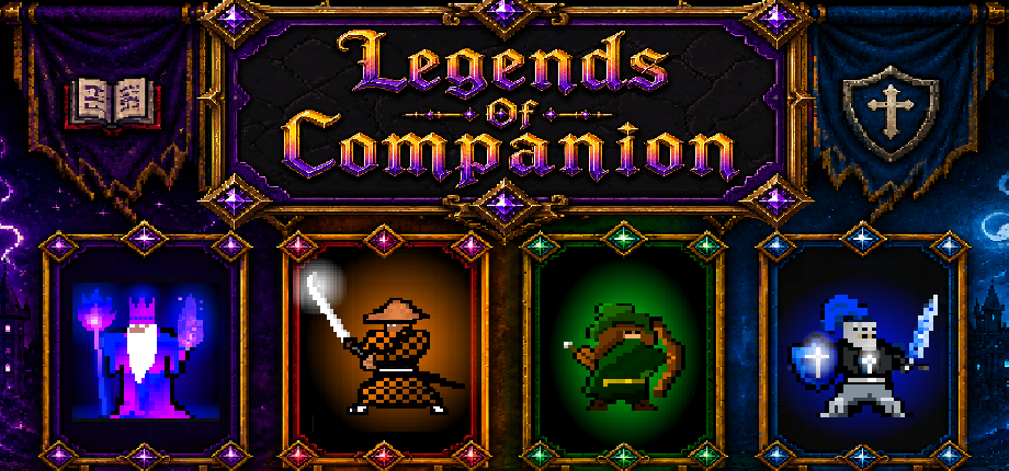 Legends of Companion Steam capsule artwork